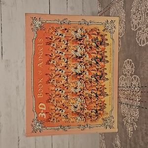 Vintage | Magic Eye 3D Book of Angels Illusion Hard Cover Book